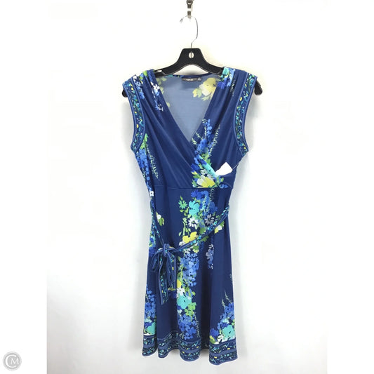 Dress Casual Short By Apt 9 In Floral Print, Size: M