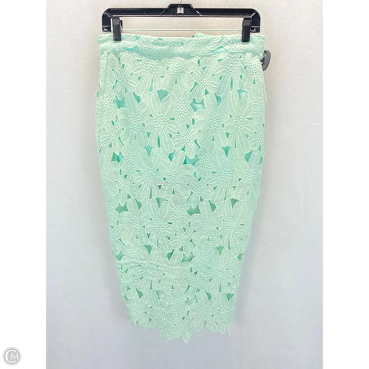 Skirt Midi By Clothes Mentor In Green, Size: M