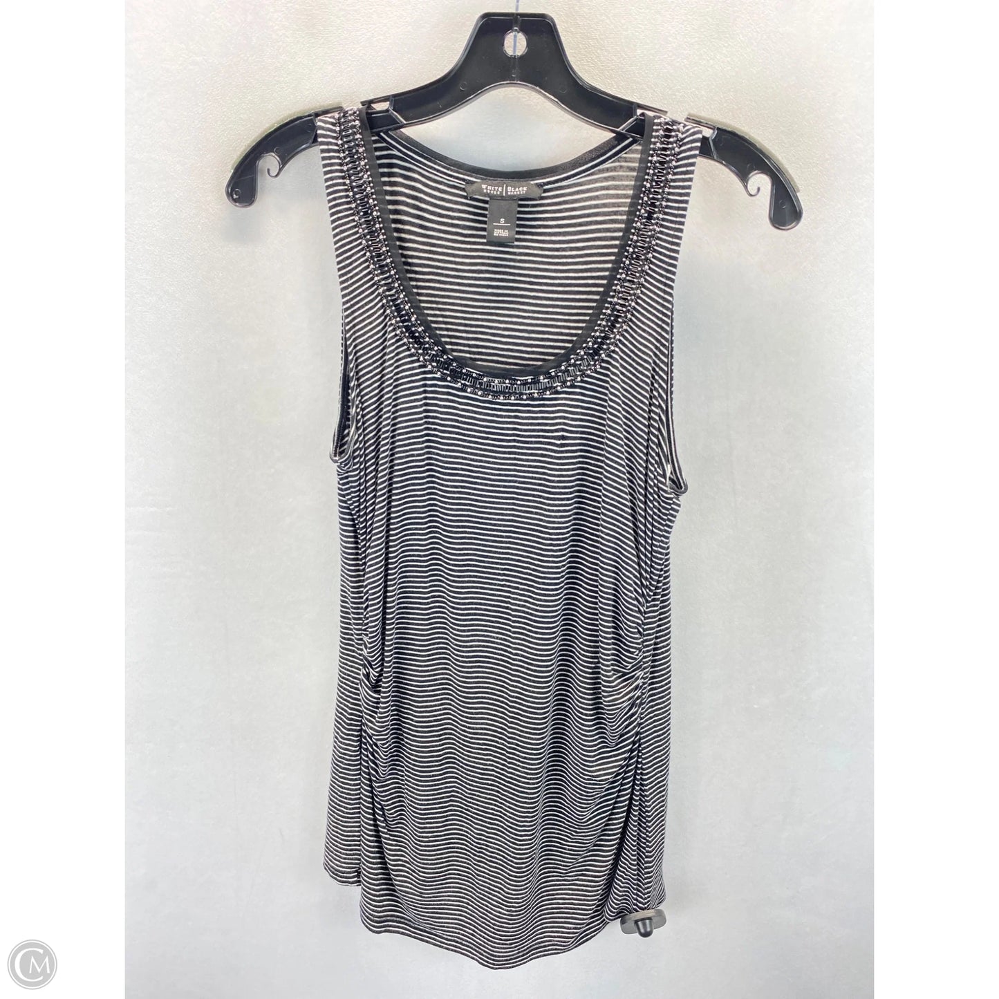 Top Sleeveless By White House Black Market In Black & White, Size: S