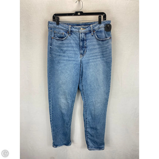 Jeans Straight By Old Navy In Blue Denim, Size: 12