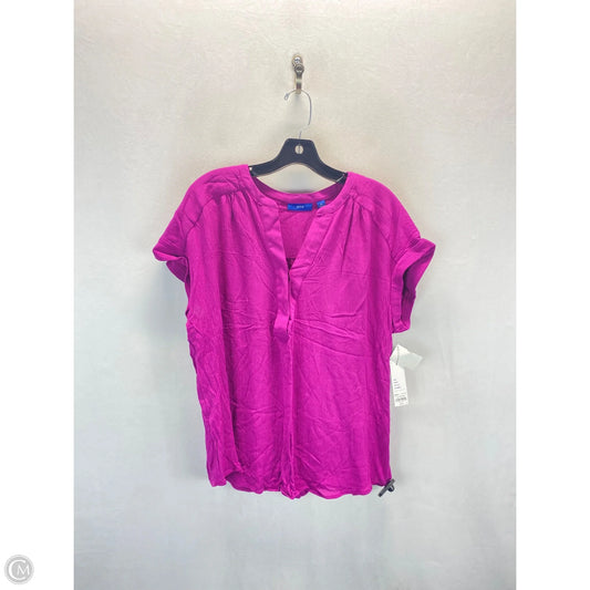 Top Sleeveless Basic By Apt 9 In Purple, Size: M