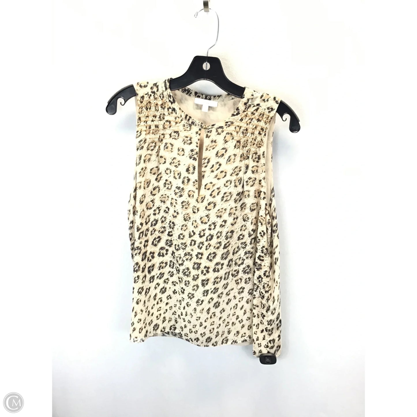 Top Sleeveless By Joie In Leopard Print, Size: M