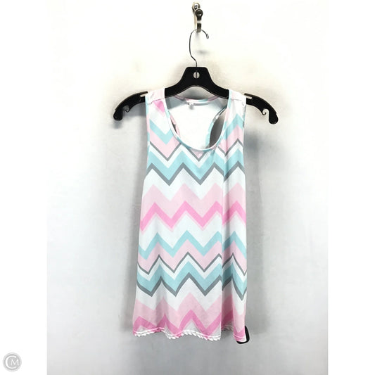 Top Sleeveless By Clothes Mentor In Multi-colored, Size: L