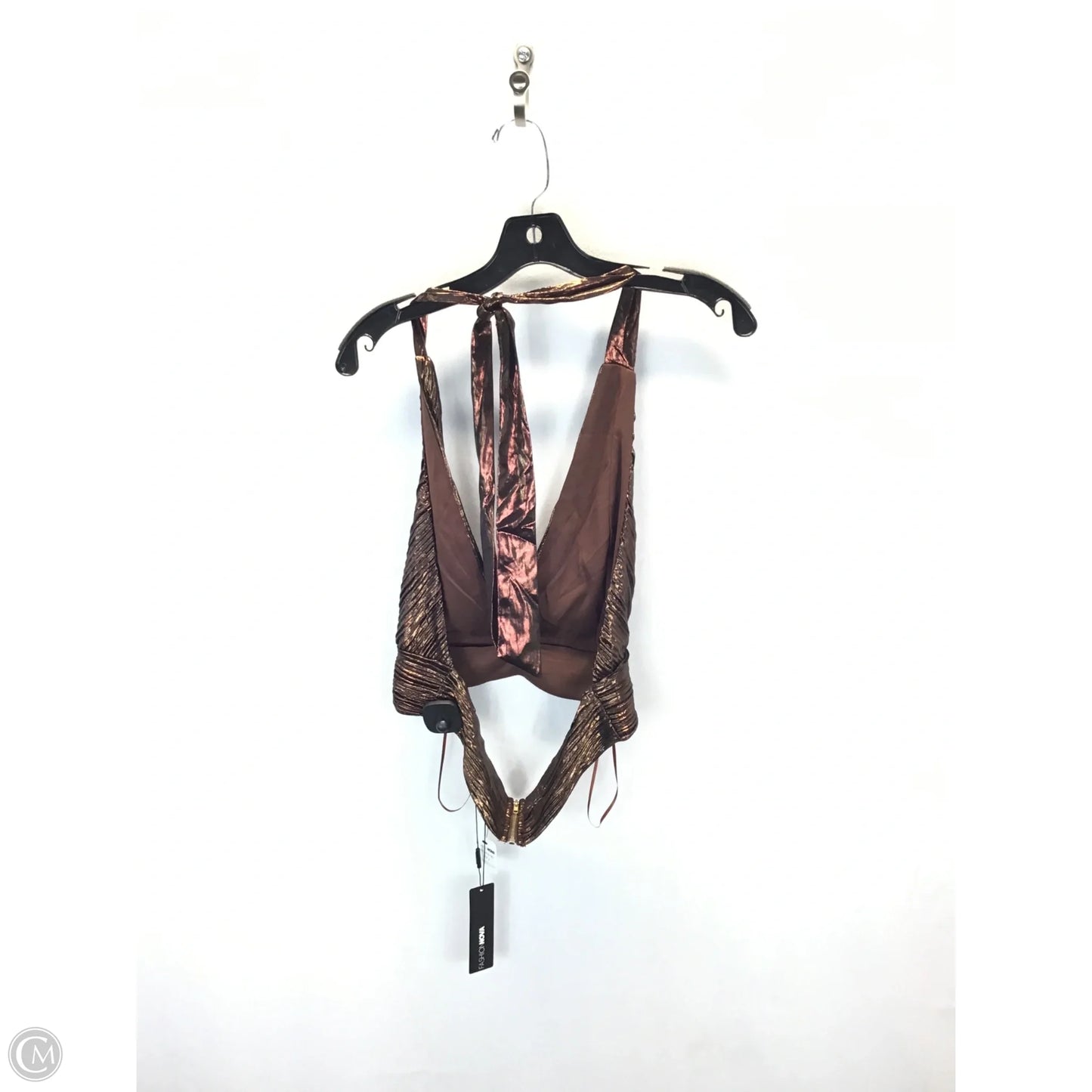 Pants Set 2pc By Fashion Nova In Bronze, Size: L