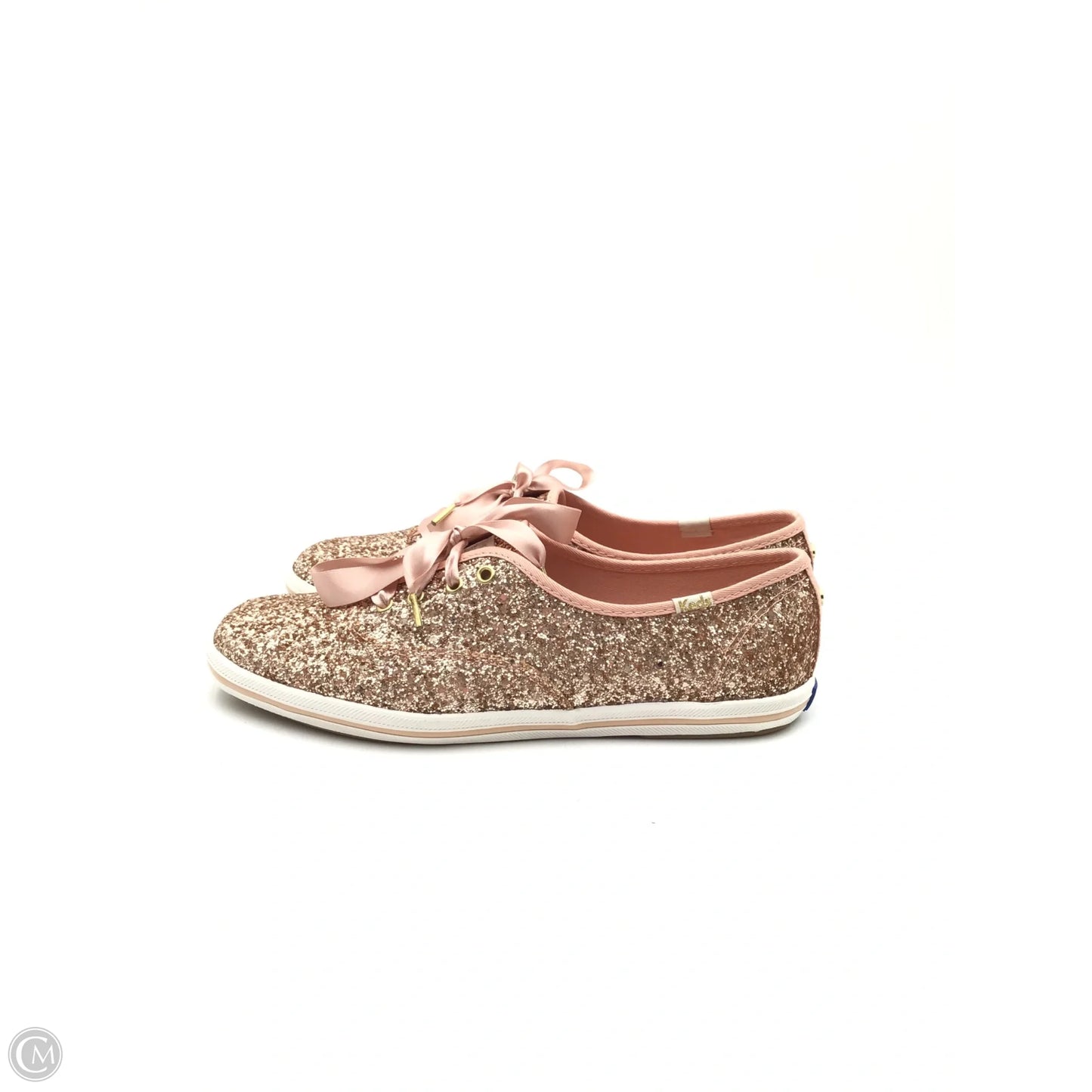Shoes Designer By Kate Spade In Gold, Size: 8.5