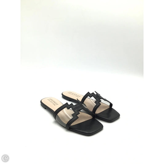 Sandals Flats By Journelle In Black, Size: 7.5