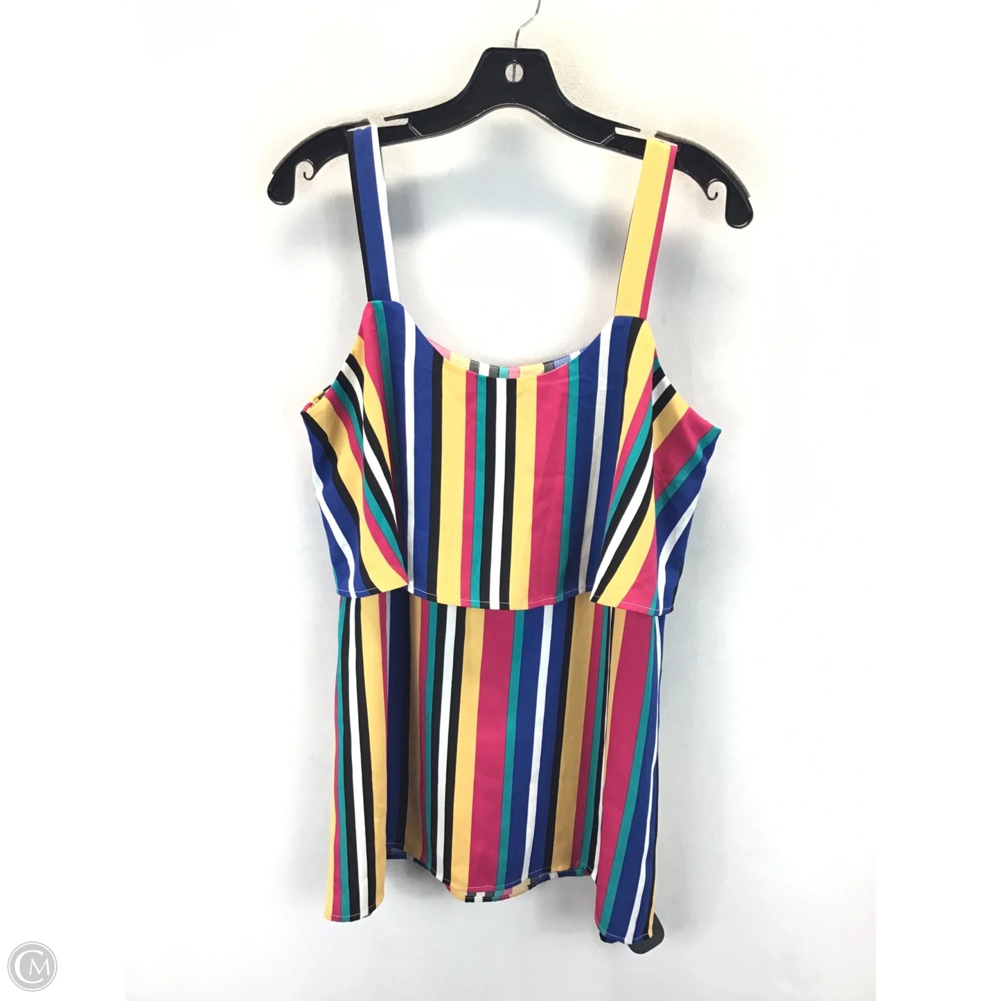Top Sleeveless By August Silk In Multi-colored, Size: M