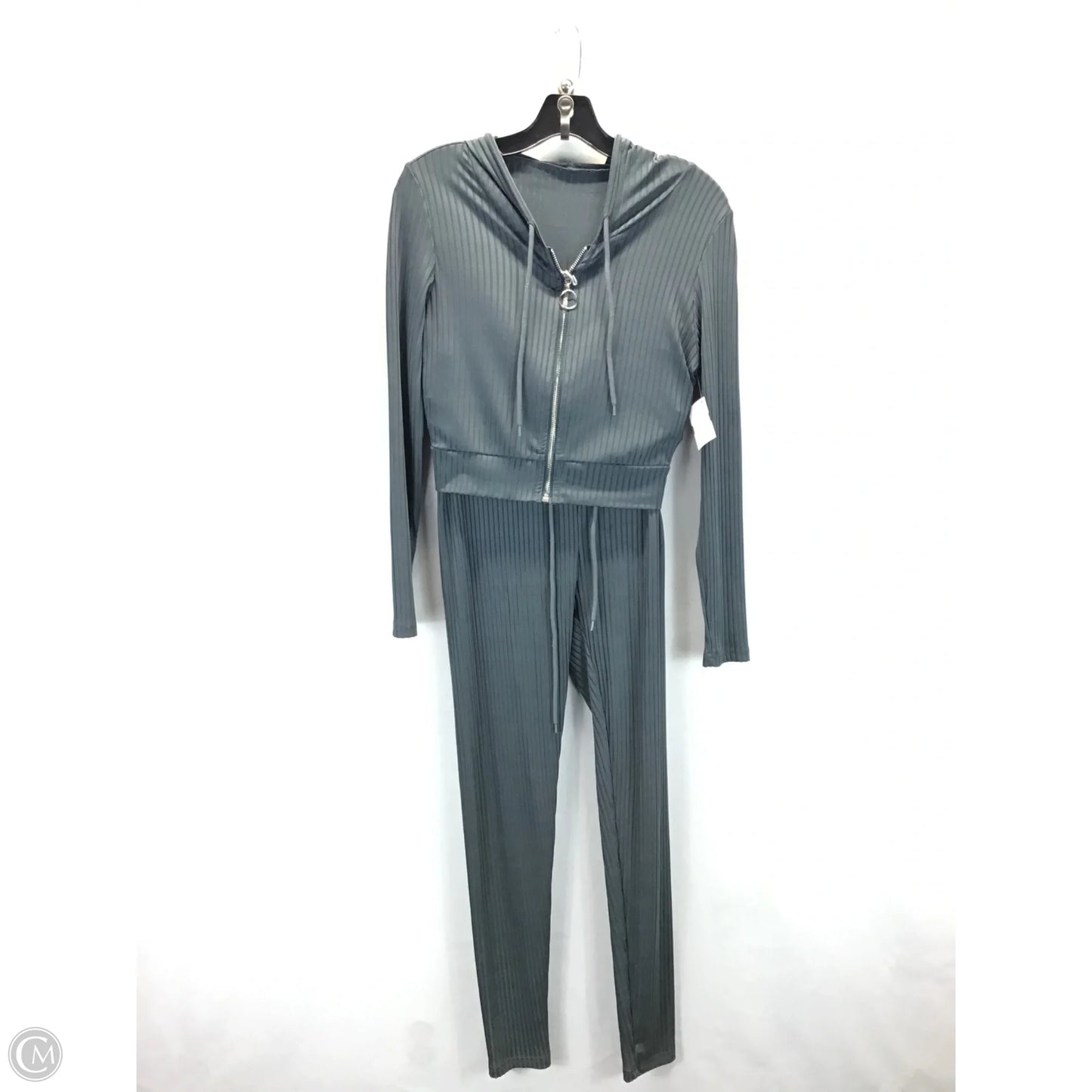 Pants Set 2pc By Shein In Grey, Size: 0