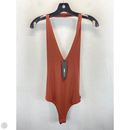 Bodysuit By Fashion Nova In Brown, Size: L