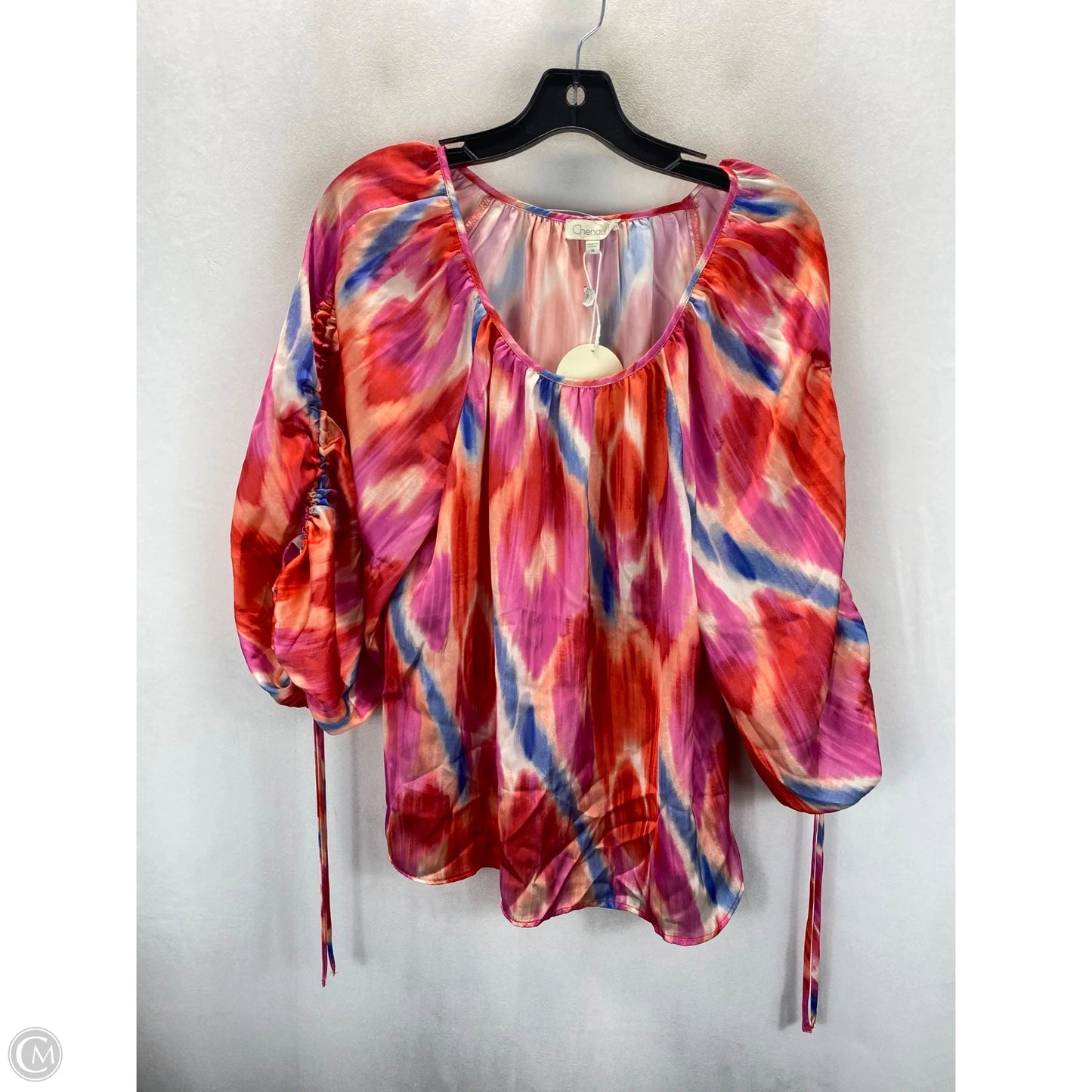 Top Long Sleeve By Chenault In Multi-colored, Size: M