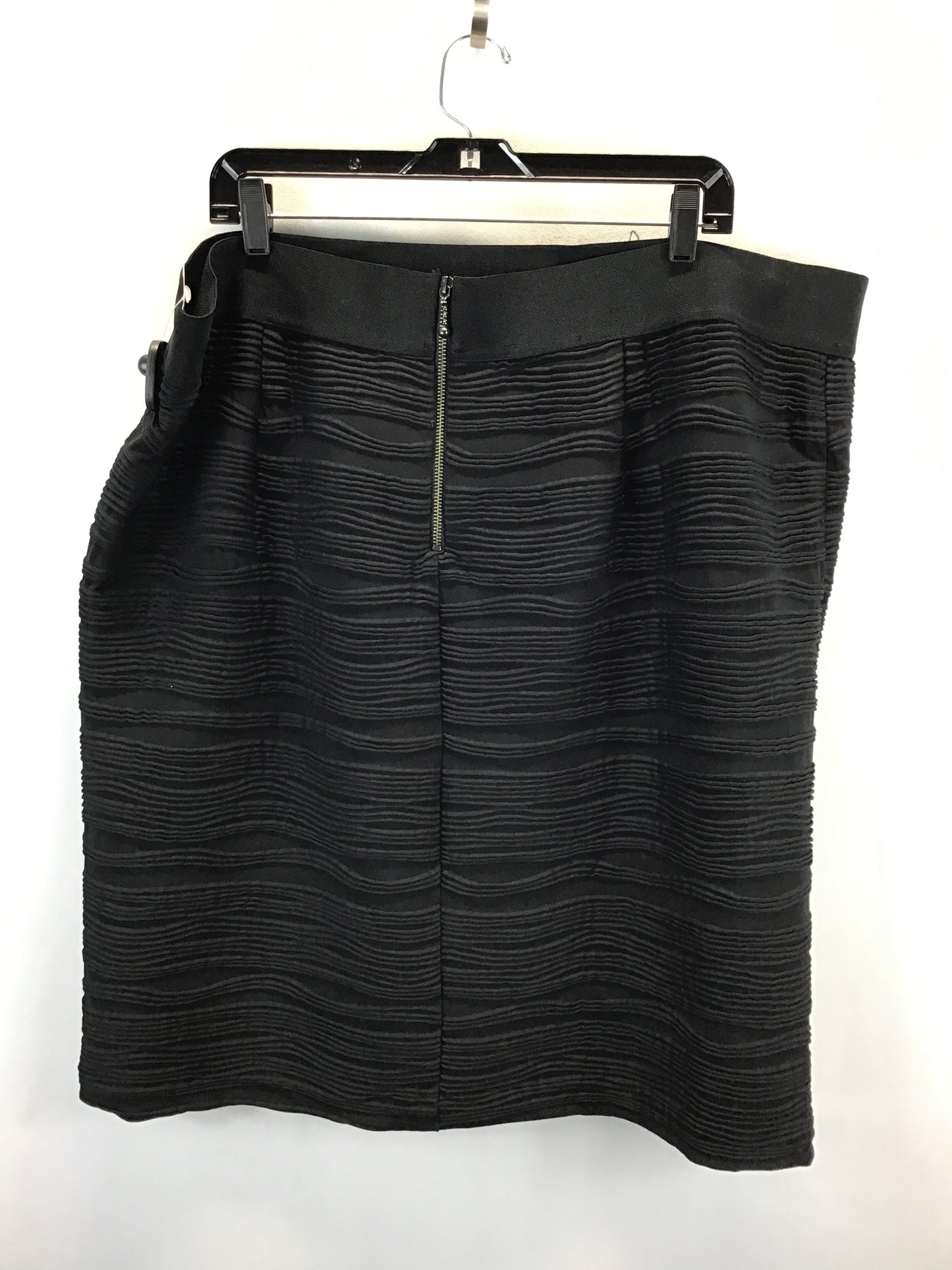 Skirt Midi By Alfani In Black, Size: 2x