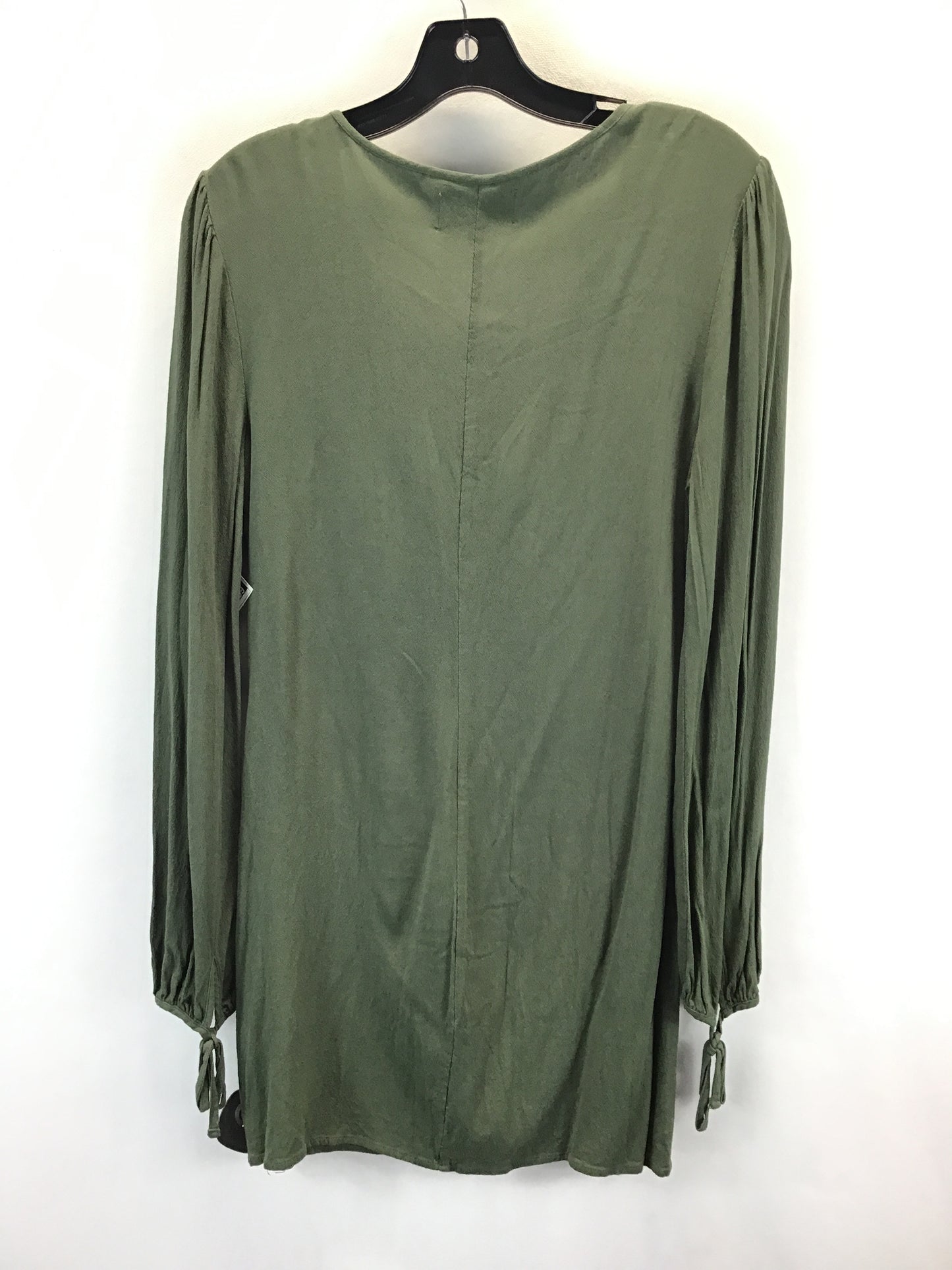 Dress Short By Clothes Mentor In Olive, Size: S