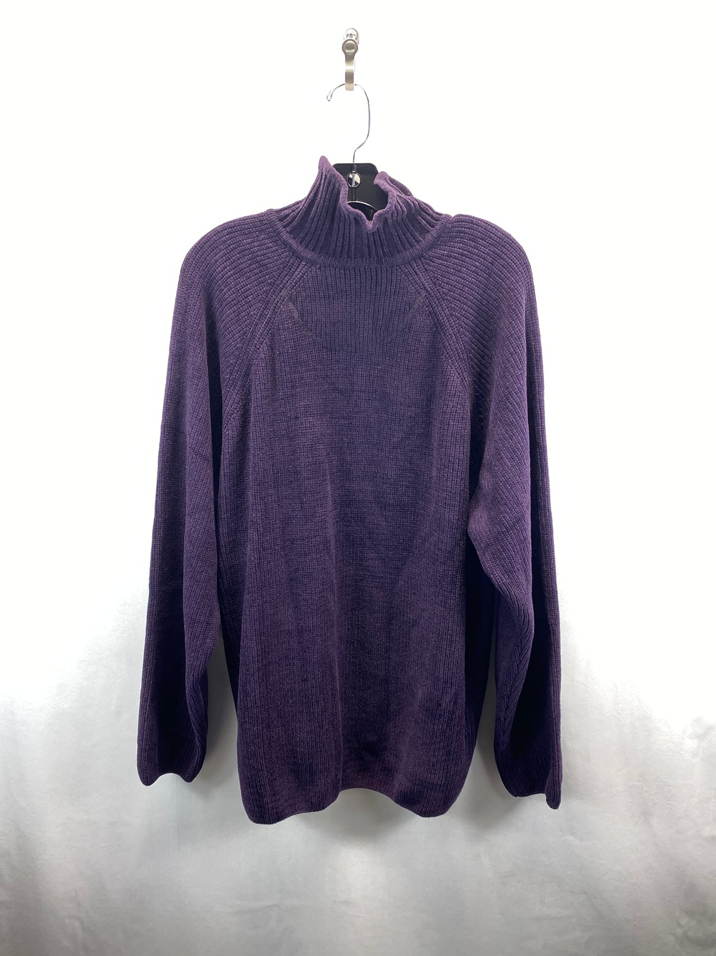 Sweater Cashmere By Clothes Mentor In Purple, Size: M