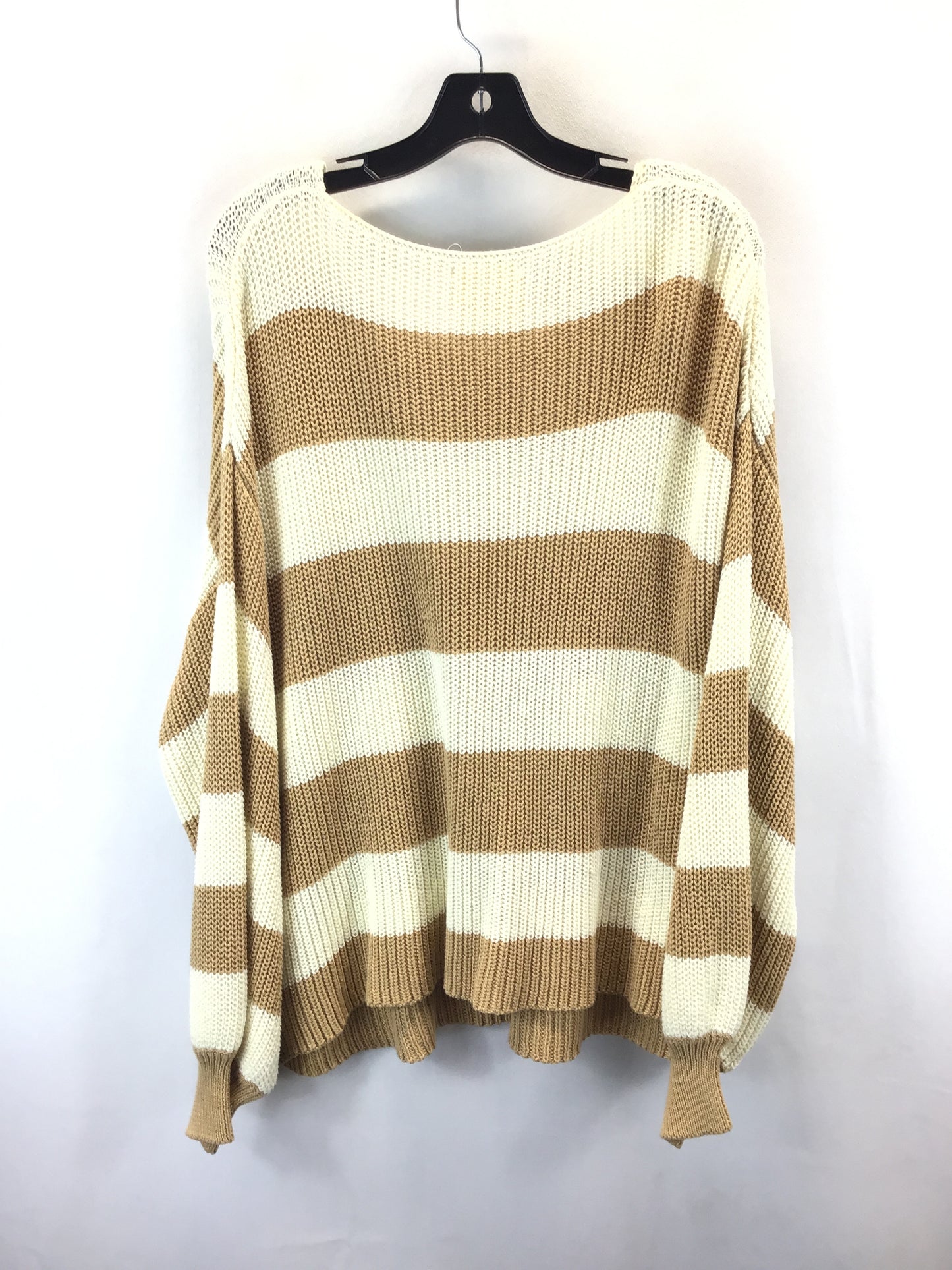 Sweater By Fantastic Fawn In Tan, Size: M