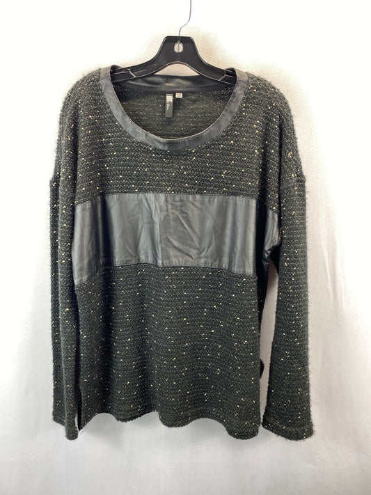 Sweater By Kut In Gold Black, Size: Xl