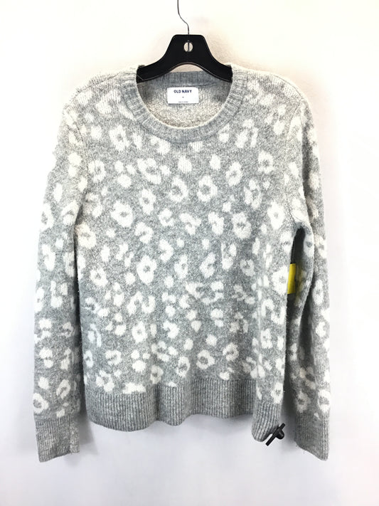 Sweater By Old Navy In Leopard Print, Size: M