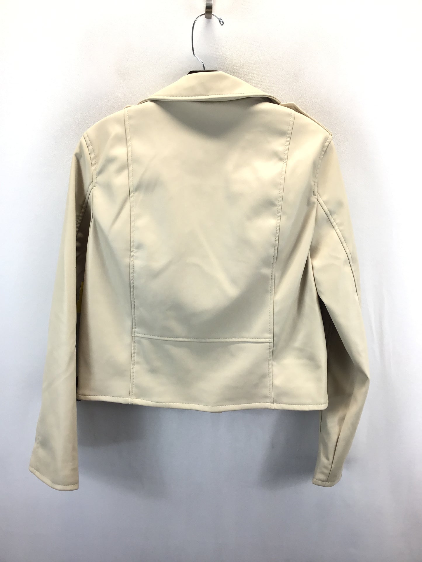 Jacket Moto By Fashion Nova In Nude, Size: L