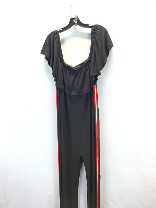 Jumpsuit By Rouge In Red Black, Size: 4x