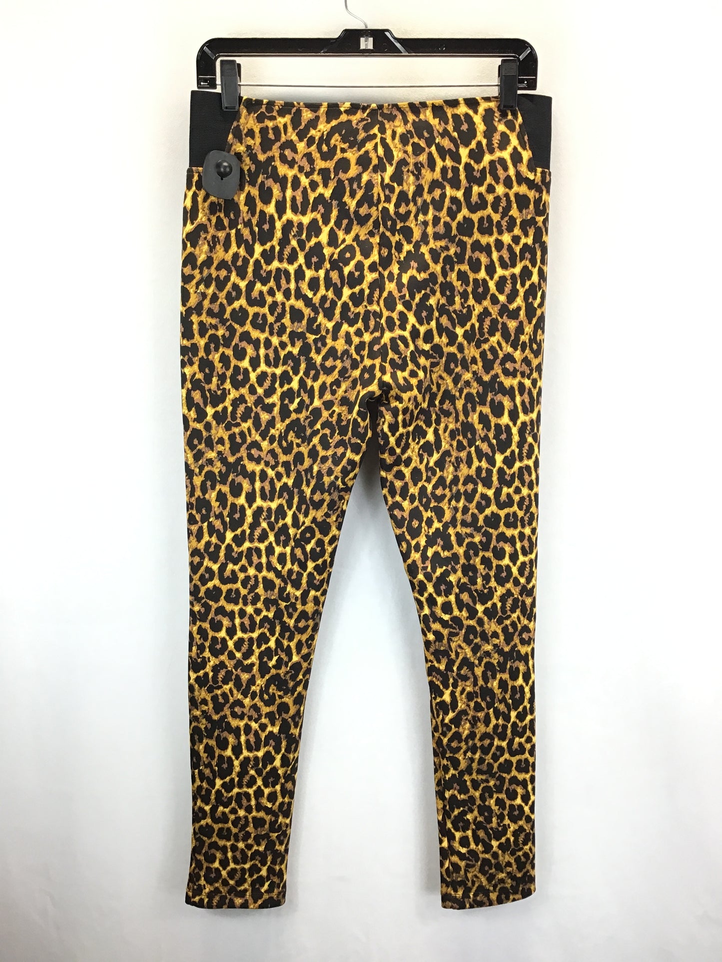 Pants Ankle By Clothes Mentor In Leopard Print, Size: L