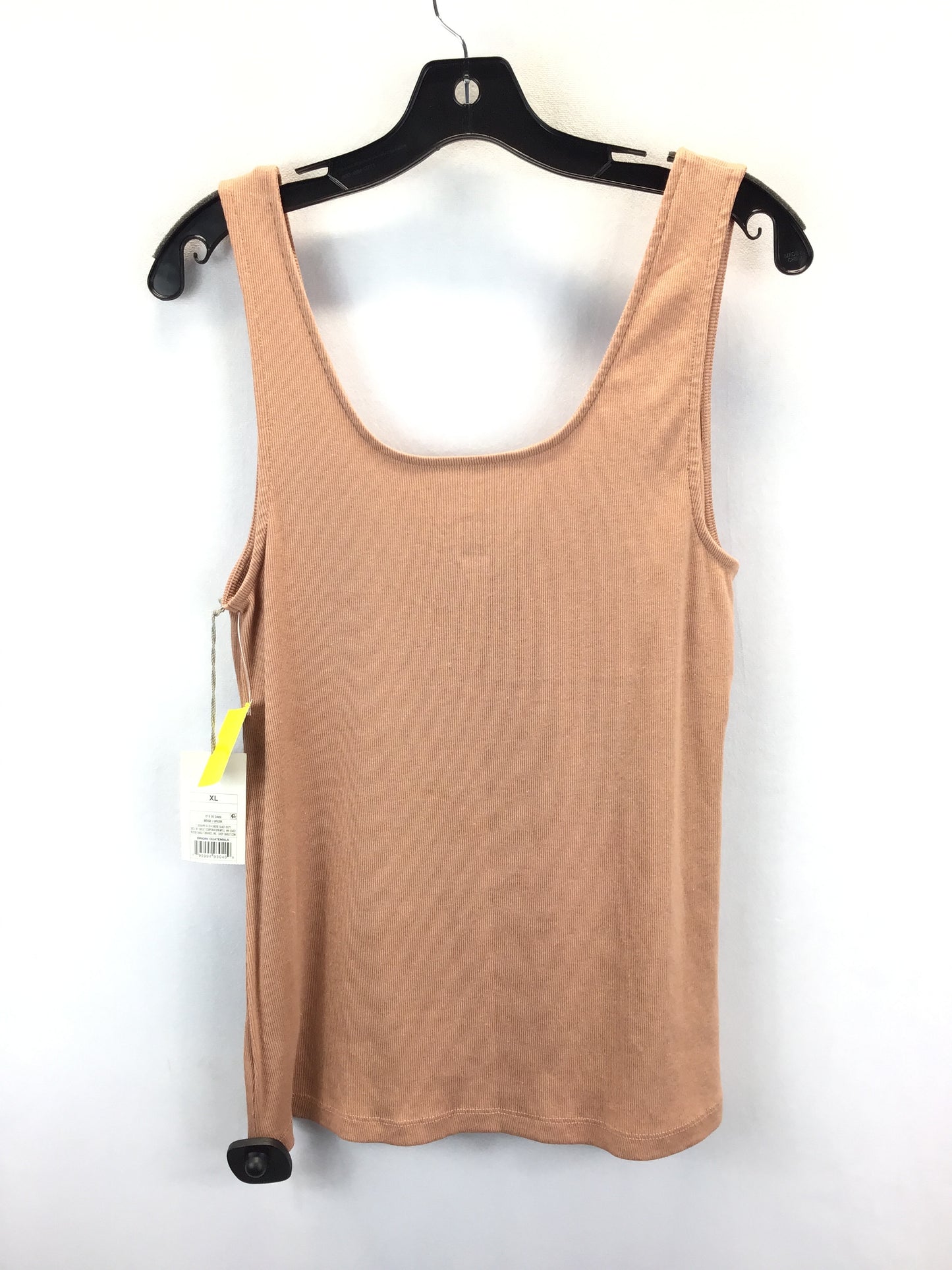 Tan Tank Top A New Day, Size Xl