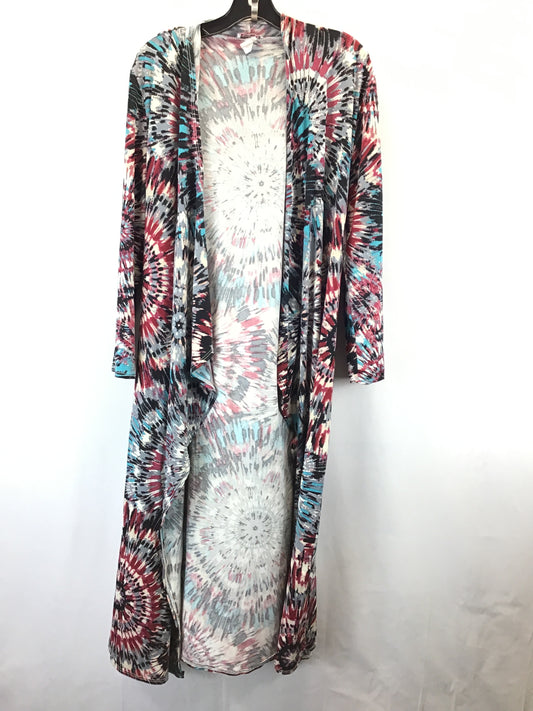 Cardigan By Clothes Mentor In Multi-colored, Size: Onesize