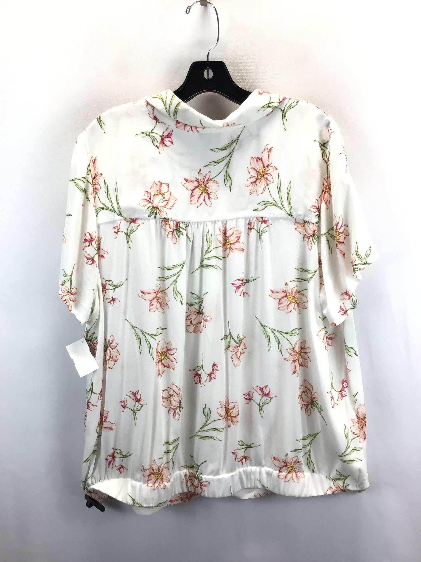 Floral Print Top 3/4 Sleeve Torrid, Size 2x