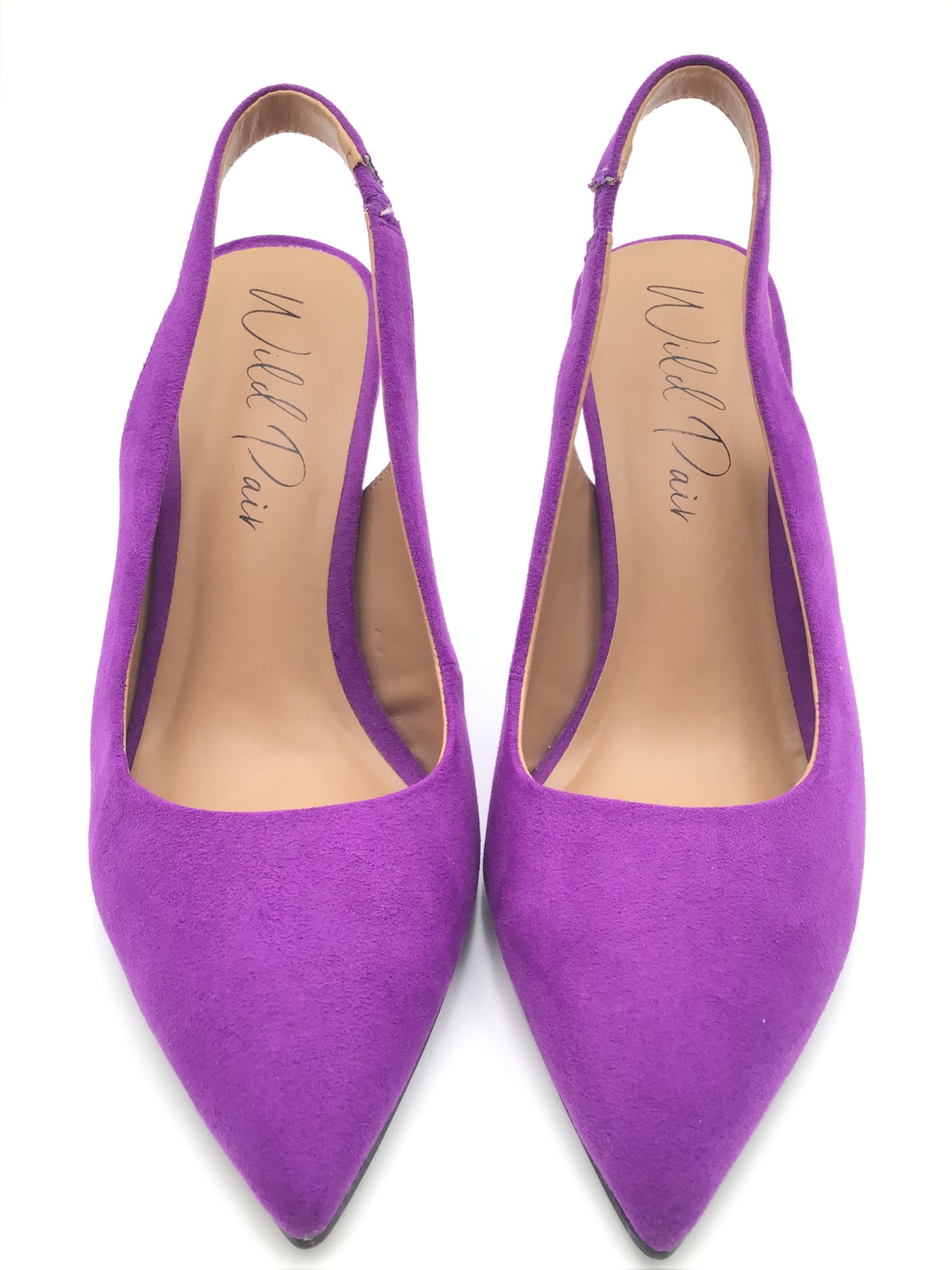 Purple Shoes Heels Stiletto Clothes Mentor, Size 5.5