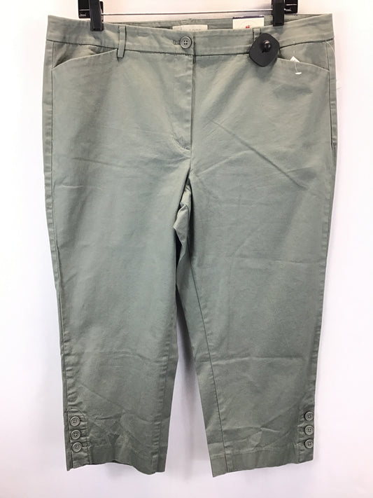 Green Pants Other Talbots, Size 14