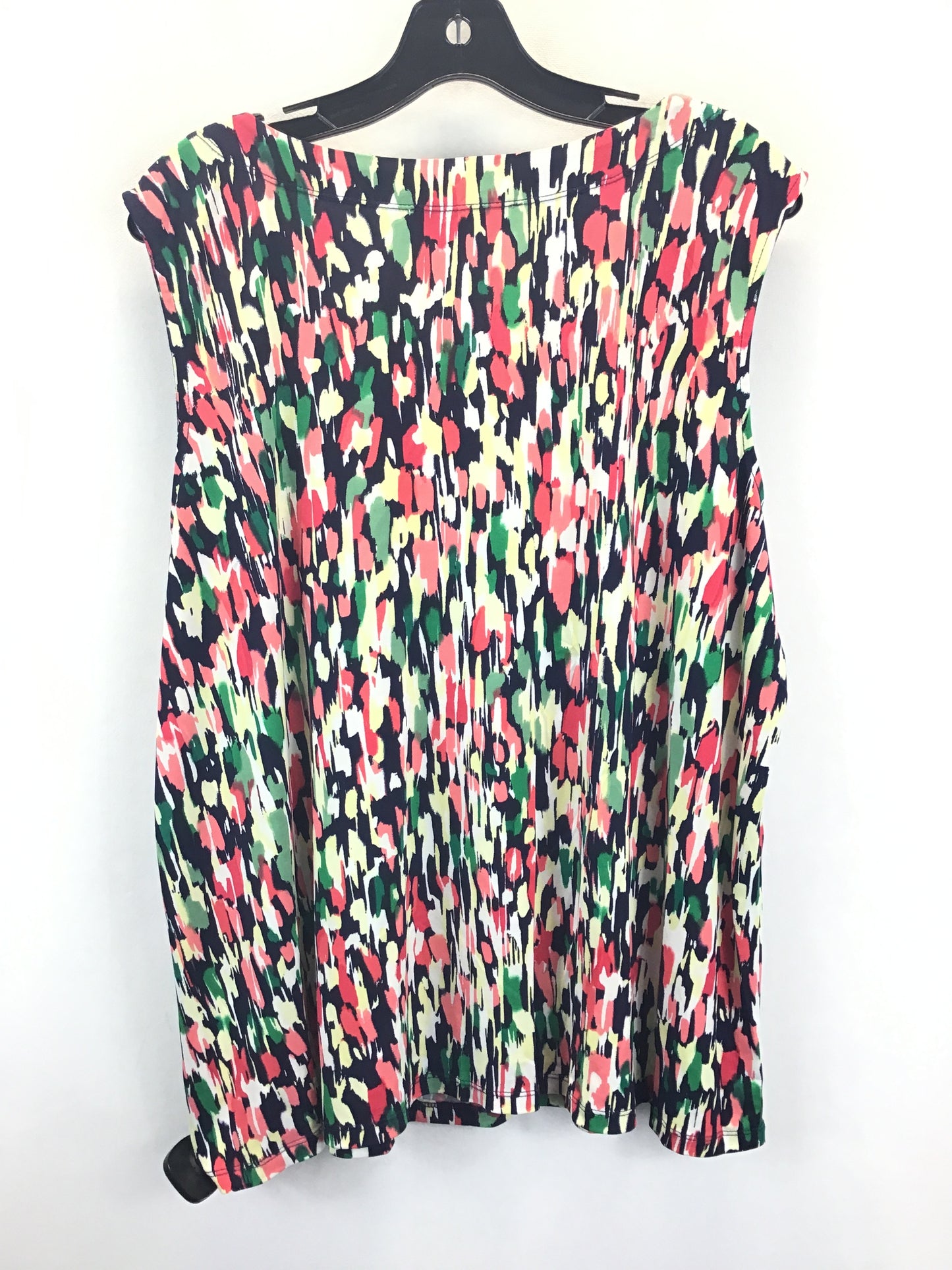 Multi-colored Top Sleeveless Jones Studio, Size 2x