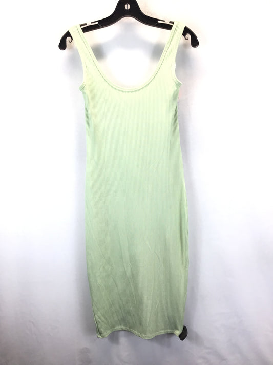 Green Dress Casual Midi Heart & Hips, Size S