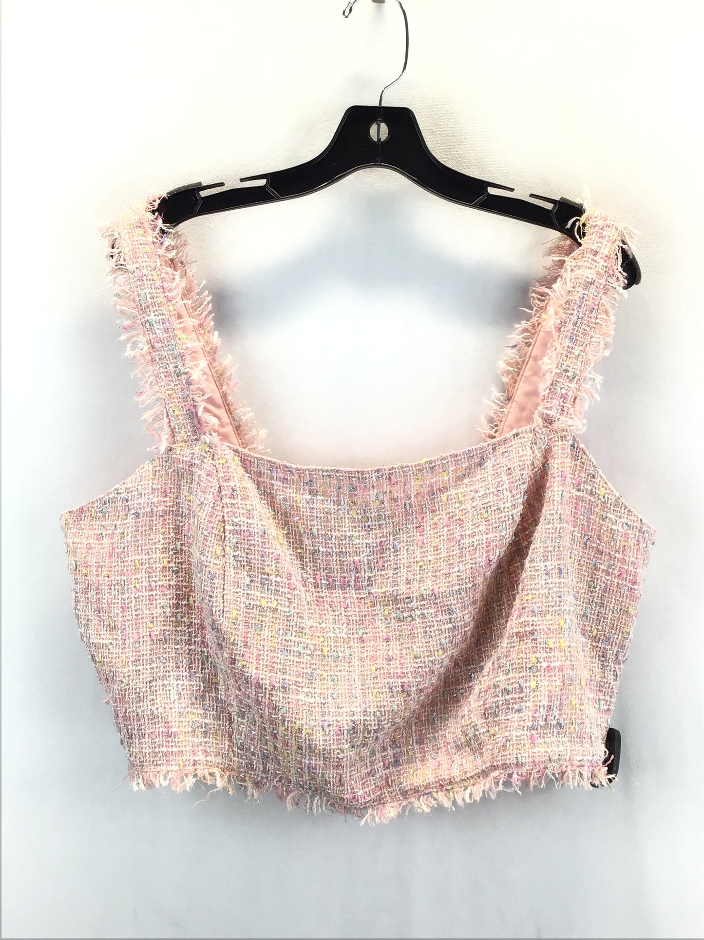 Pink Top Sleeveless Eloquii, Size 1x