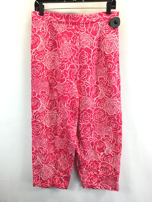 Pink & White Pants Other Clothes Mentor, Size 14