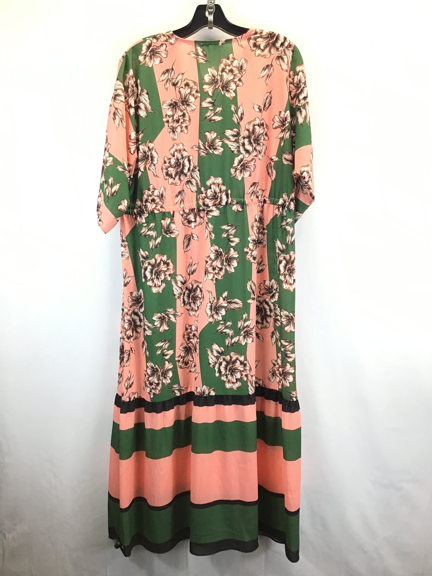 Floral Print Dress Casual Maxi Clothes Mentor, Size S