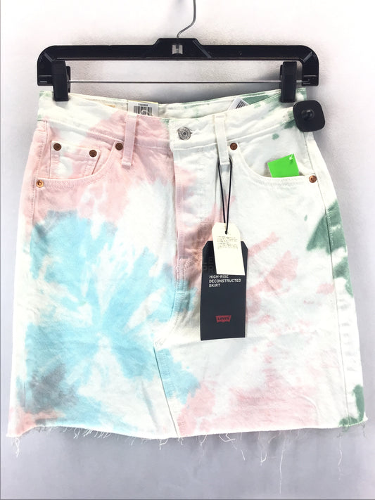 Skirt Mini & Short By Levis In Multi-colored, Size: 4