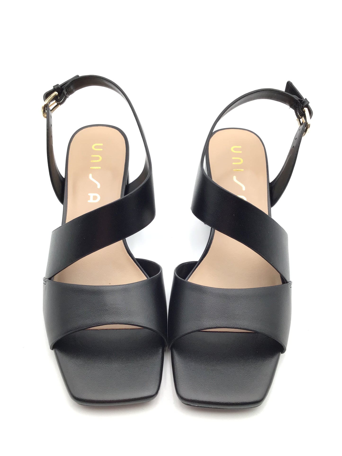 Sandals Heels Block By Unisa In Black, Size: 9