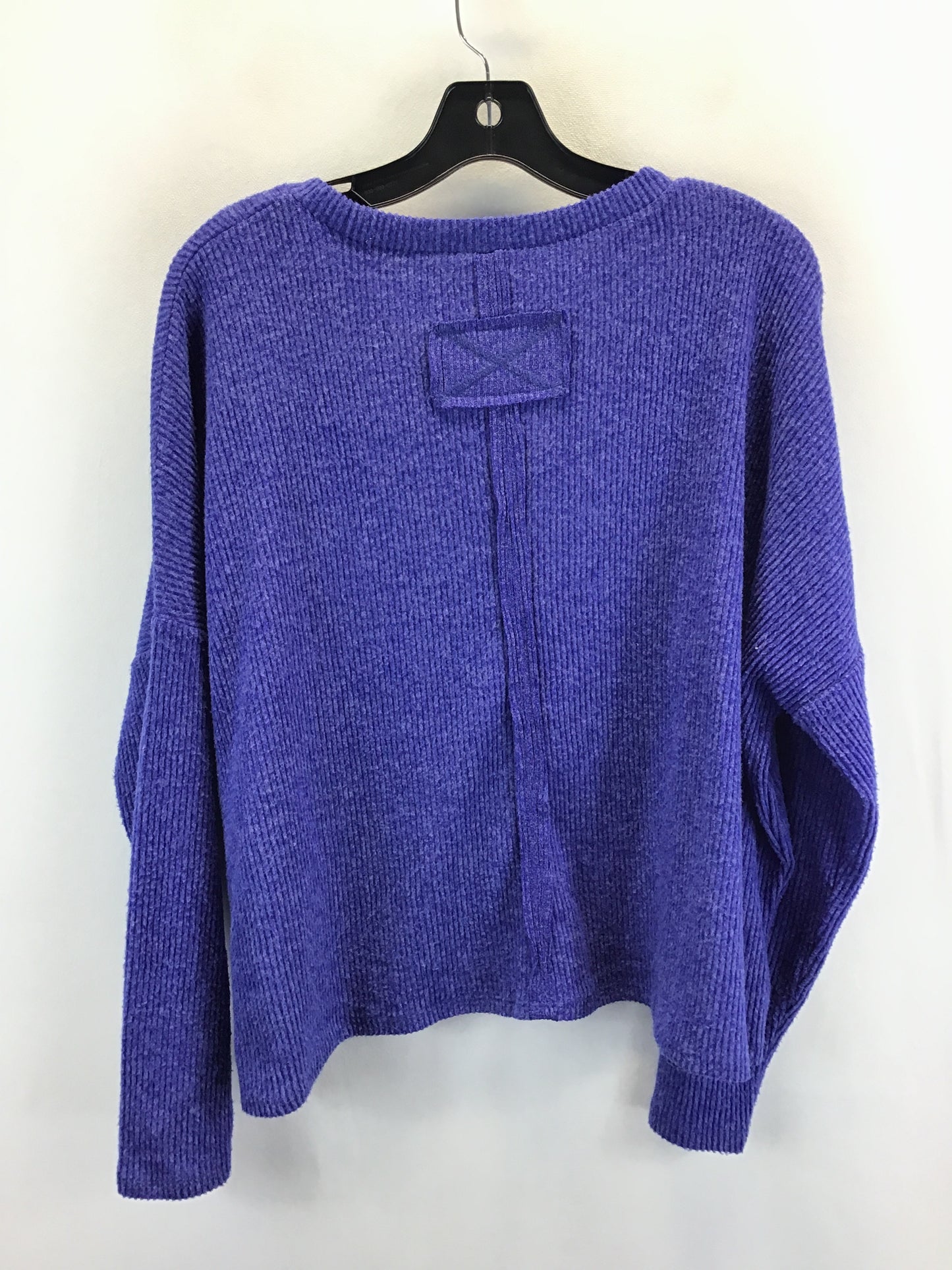 Sweater By Zenana Outfitters In Blue, Size: L