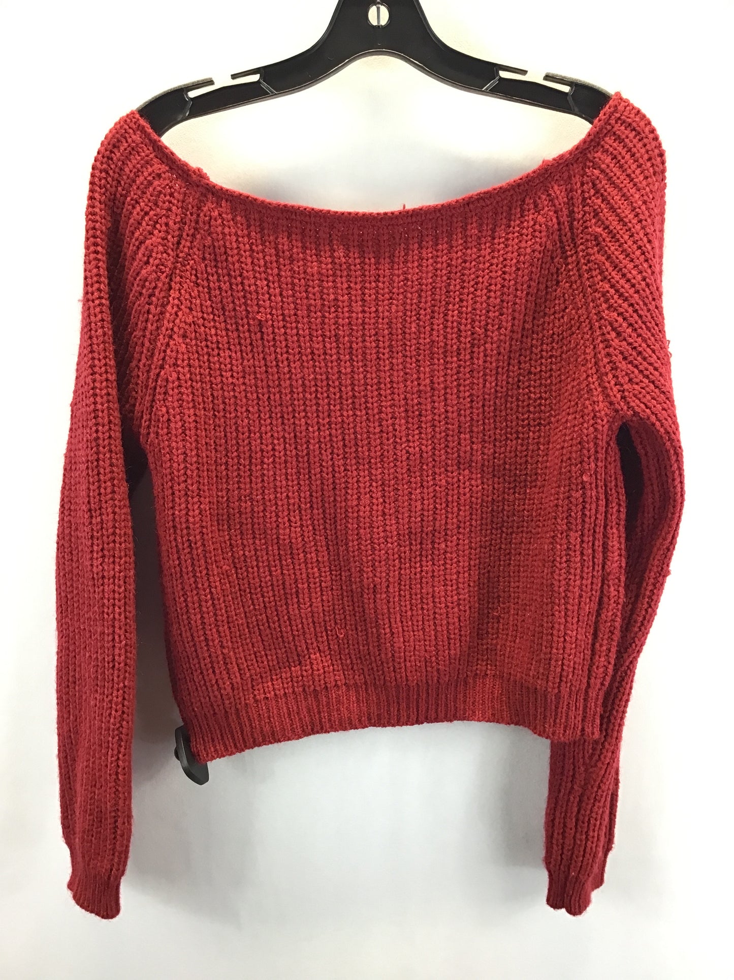 Sweater By Miracle In Red, Size: M