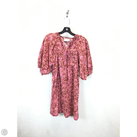 Dress Casual Midi By Universal Thread In Floral Print, Size: Xs