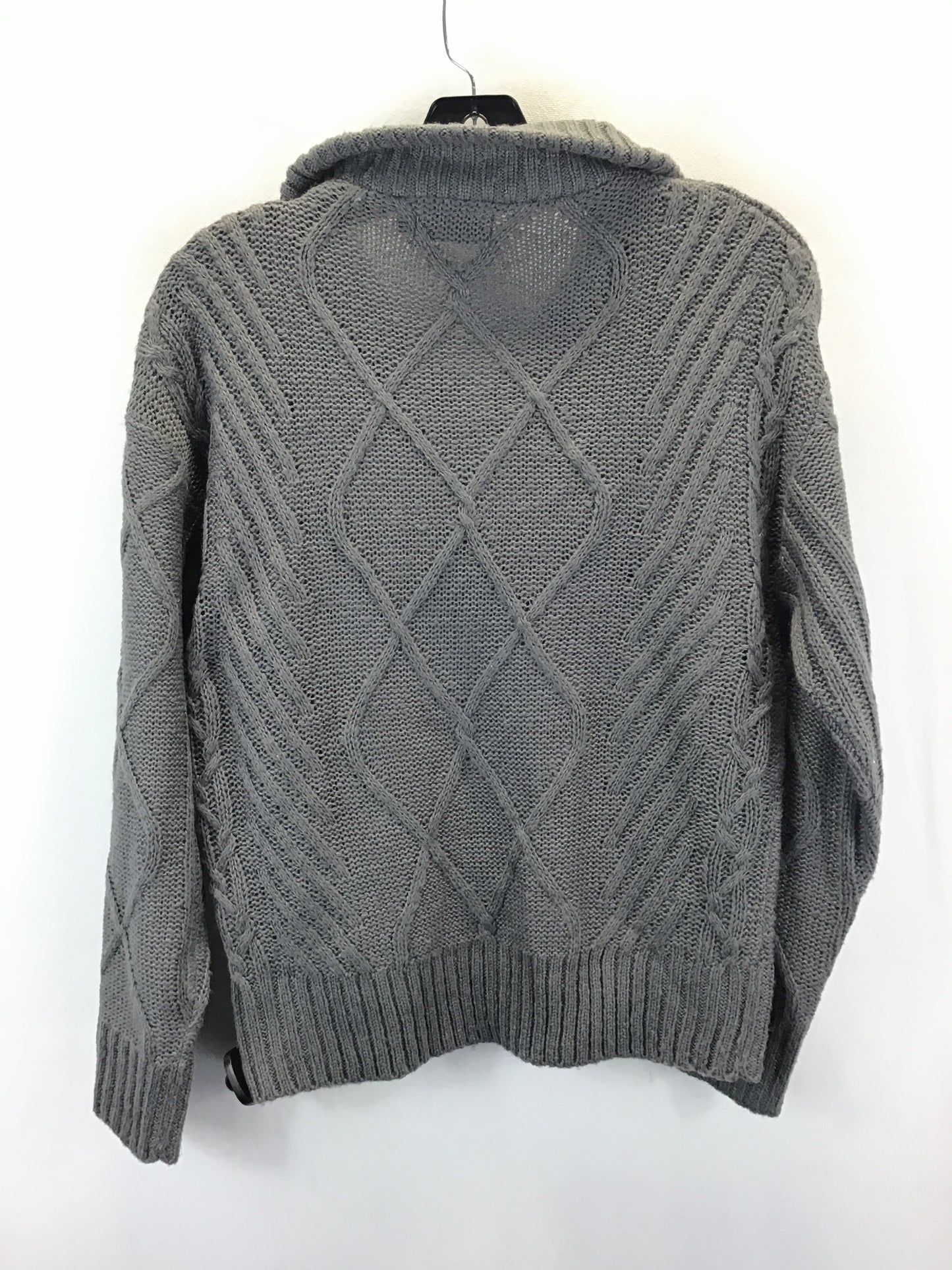 Sweater By Pretty Little Thing In Grey, Size: S