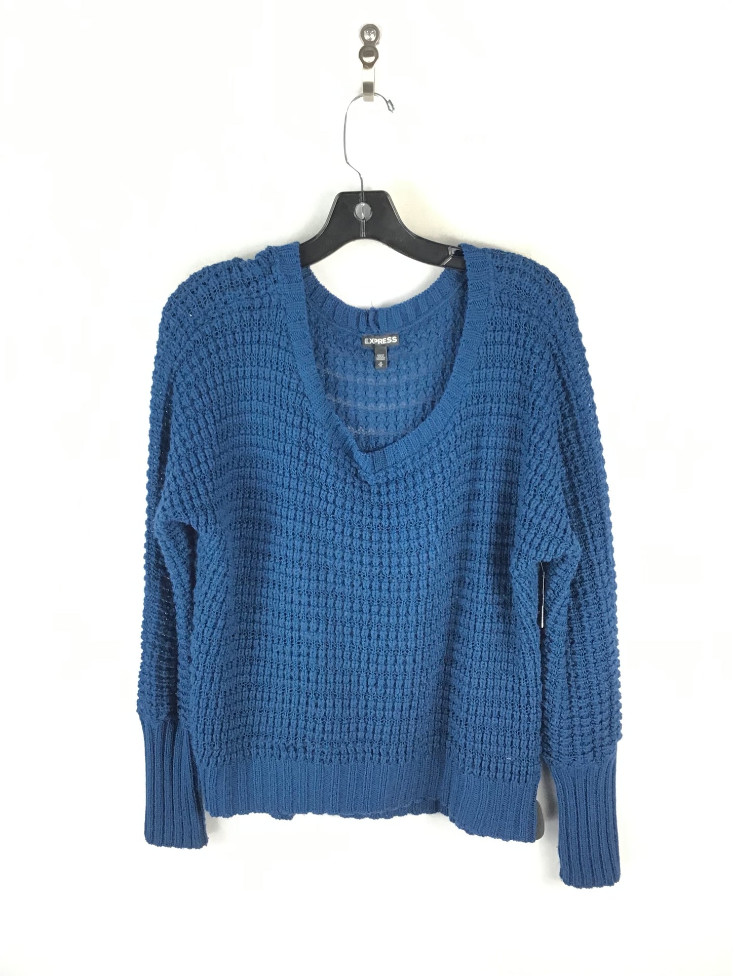 Sweater By Express In Blue, Size: M