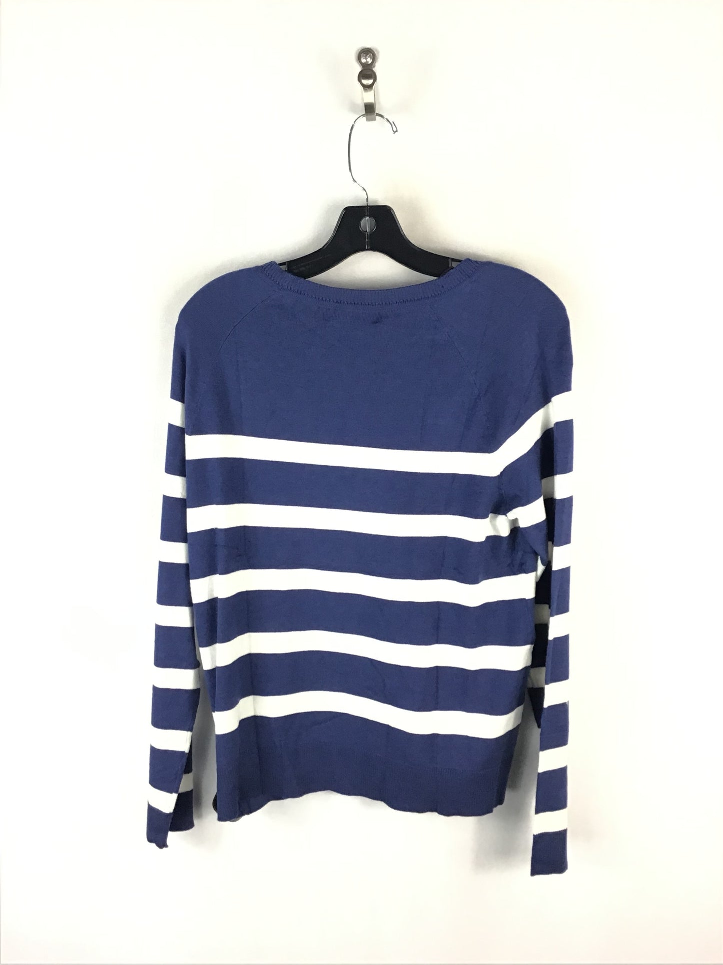 Top Long Sleeve By Clothes Mentor In Striped Pattern, Size: M