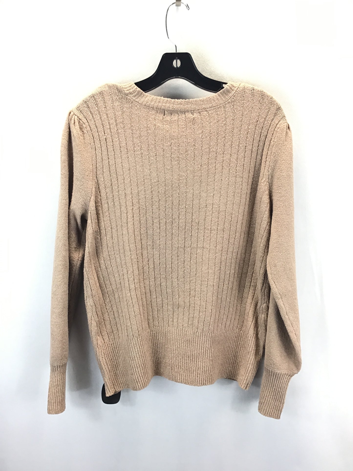 Sweater By Kathy Ireland In Tan, Size: L