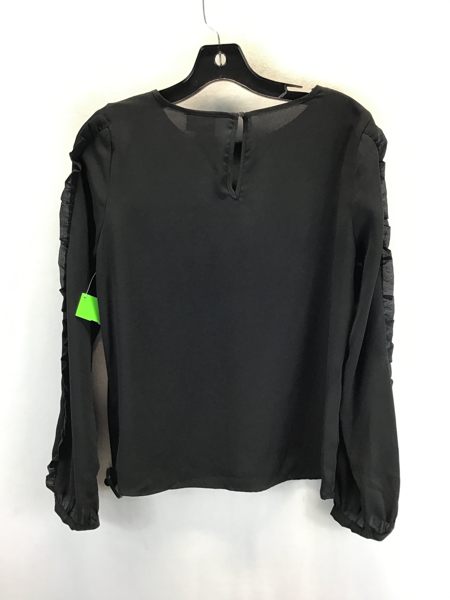 Top Long Sleeve By Mossimo In Black, Size: Xs