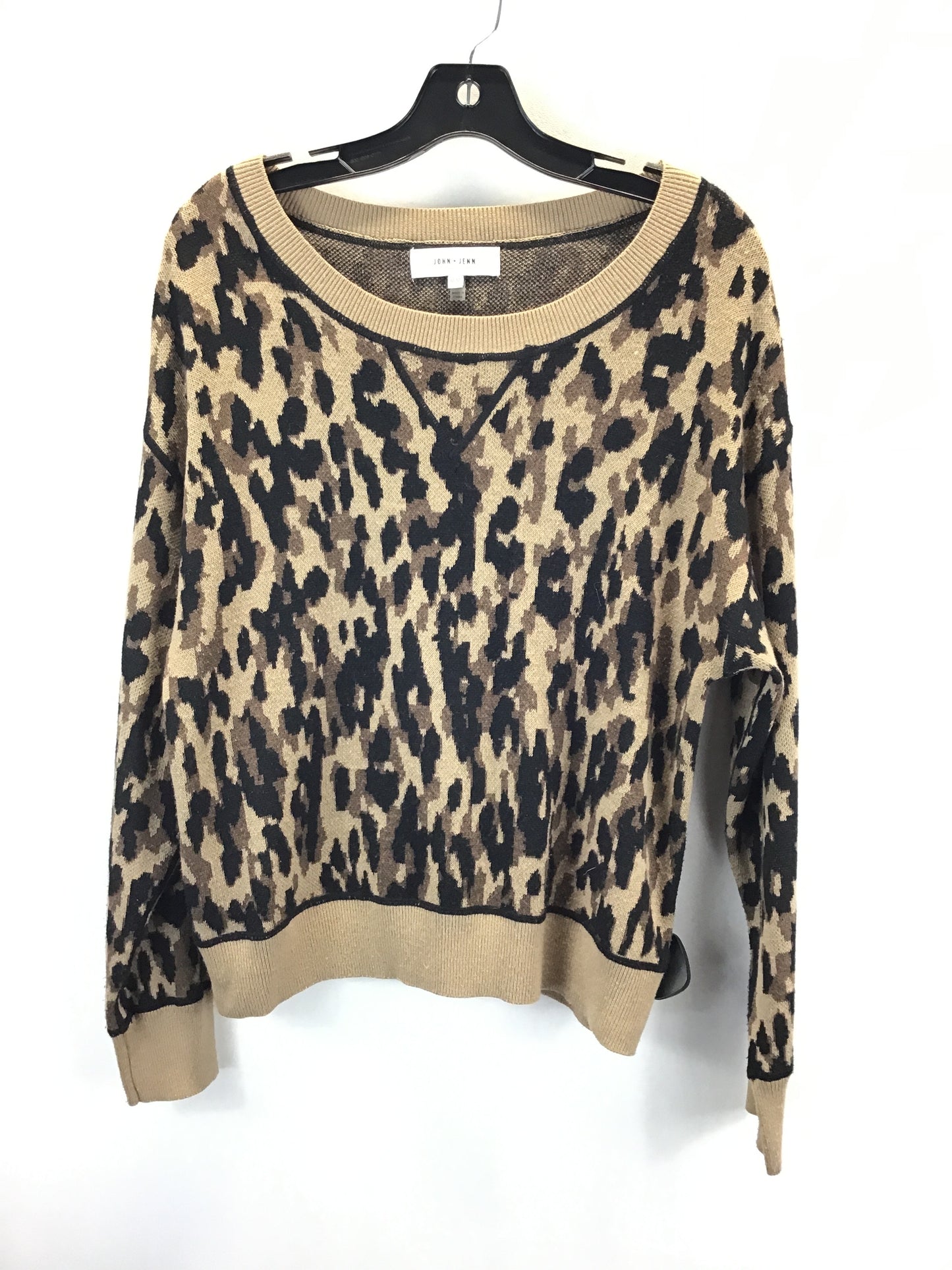 Sweater By John + Jenn In Animal Print, Size: M