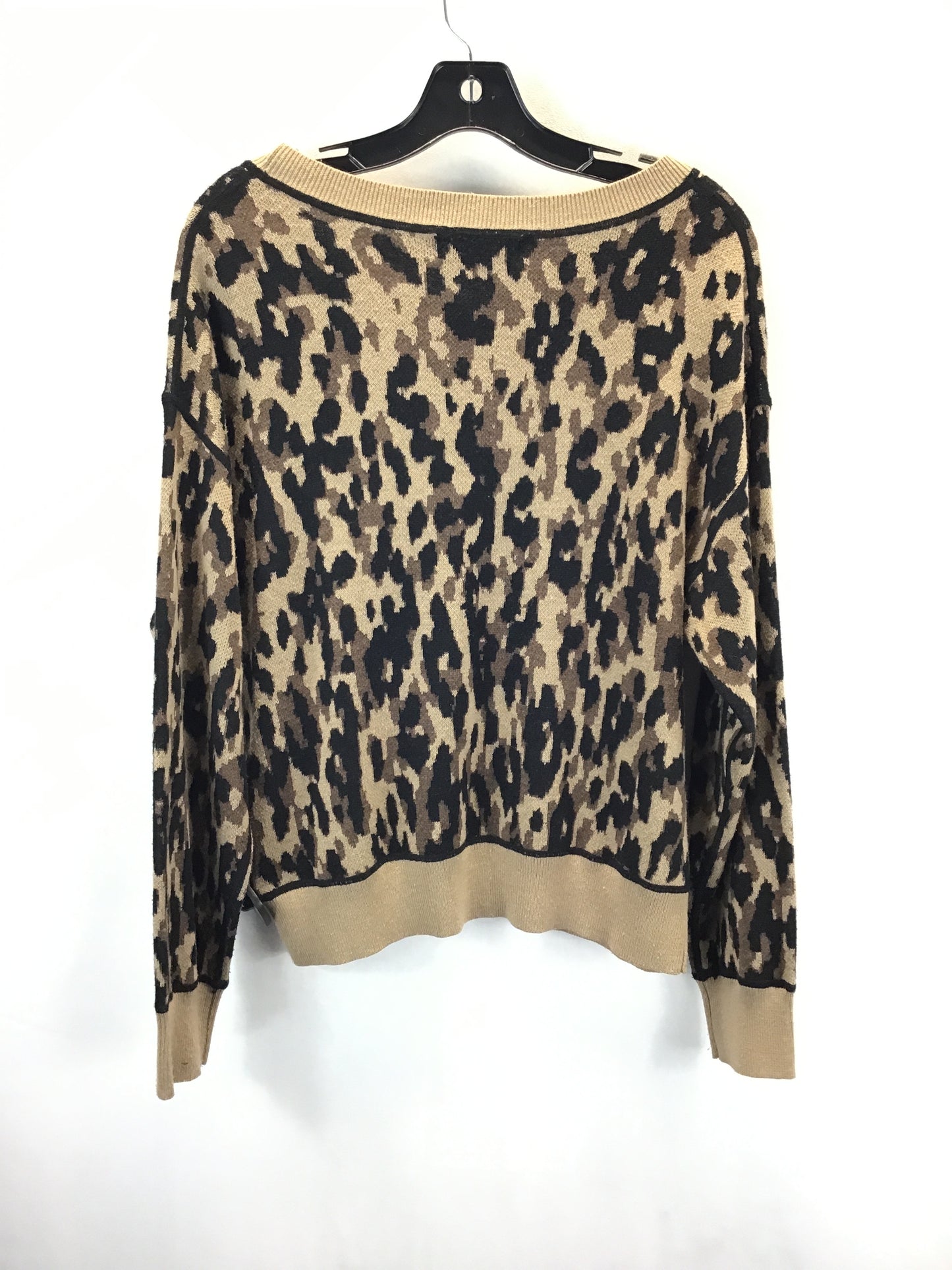 Sweater By John + Jenn In Animal Print, Size: M