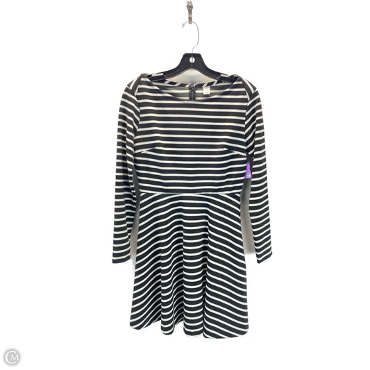 Dress Casual Midi By Old Navy In Striped Pattern, Size: S