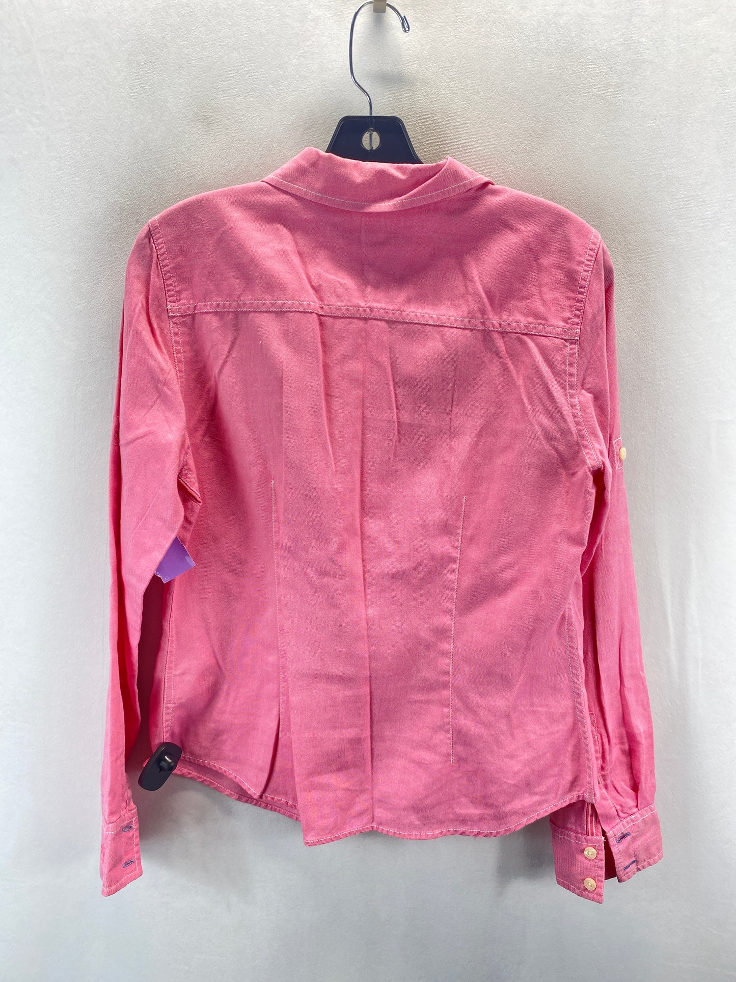 Top Long Sleeve By Tommy Hilfiger In Pink, Size: 6