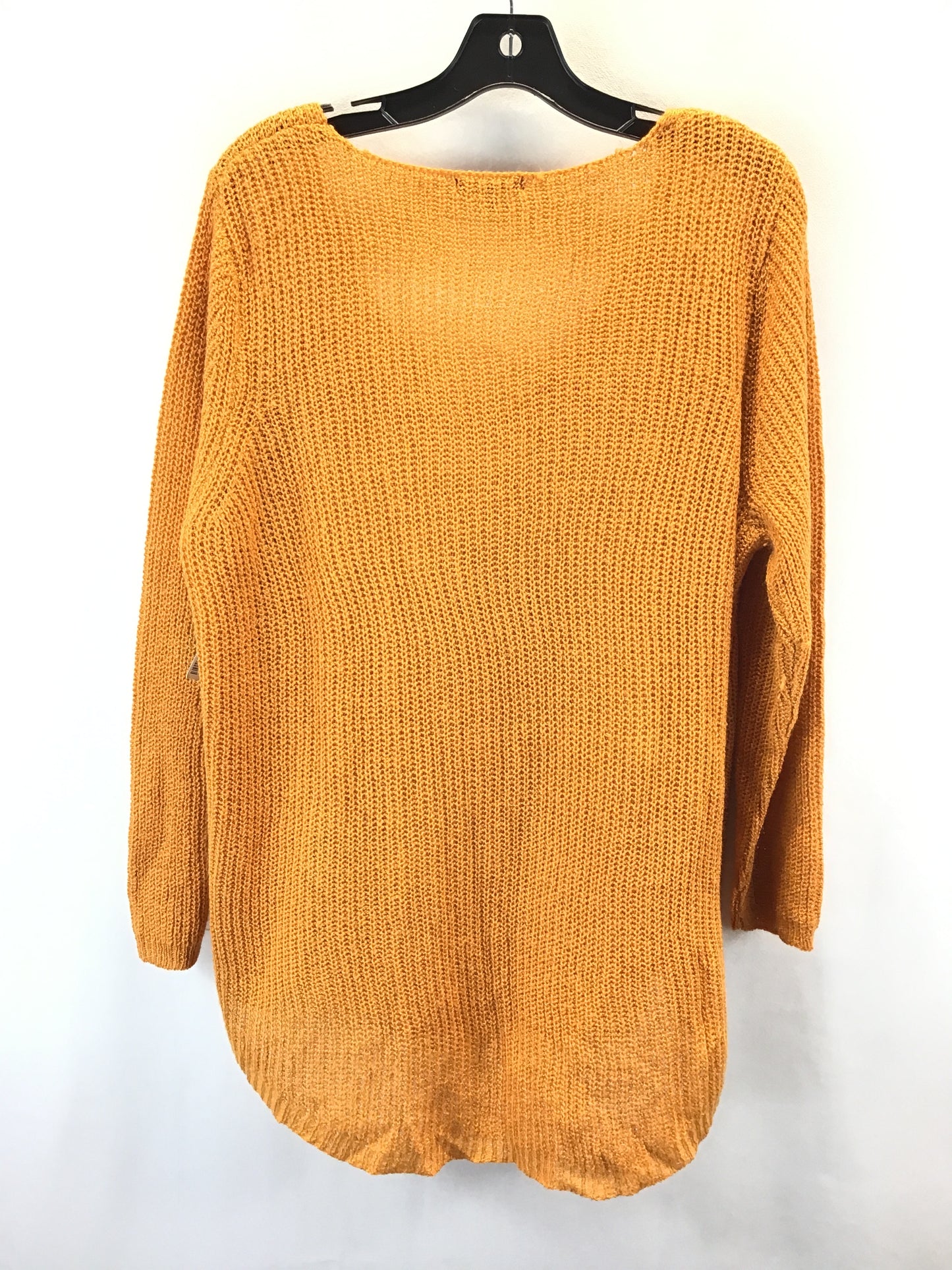 Sweater By Charlotte Russe In Orange, Size: 1x