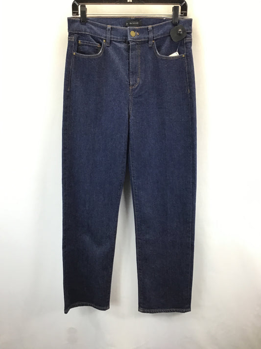 Jeans Straight By Ann Taylor In Blue, Size: 4