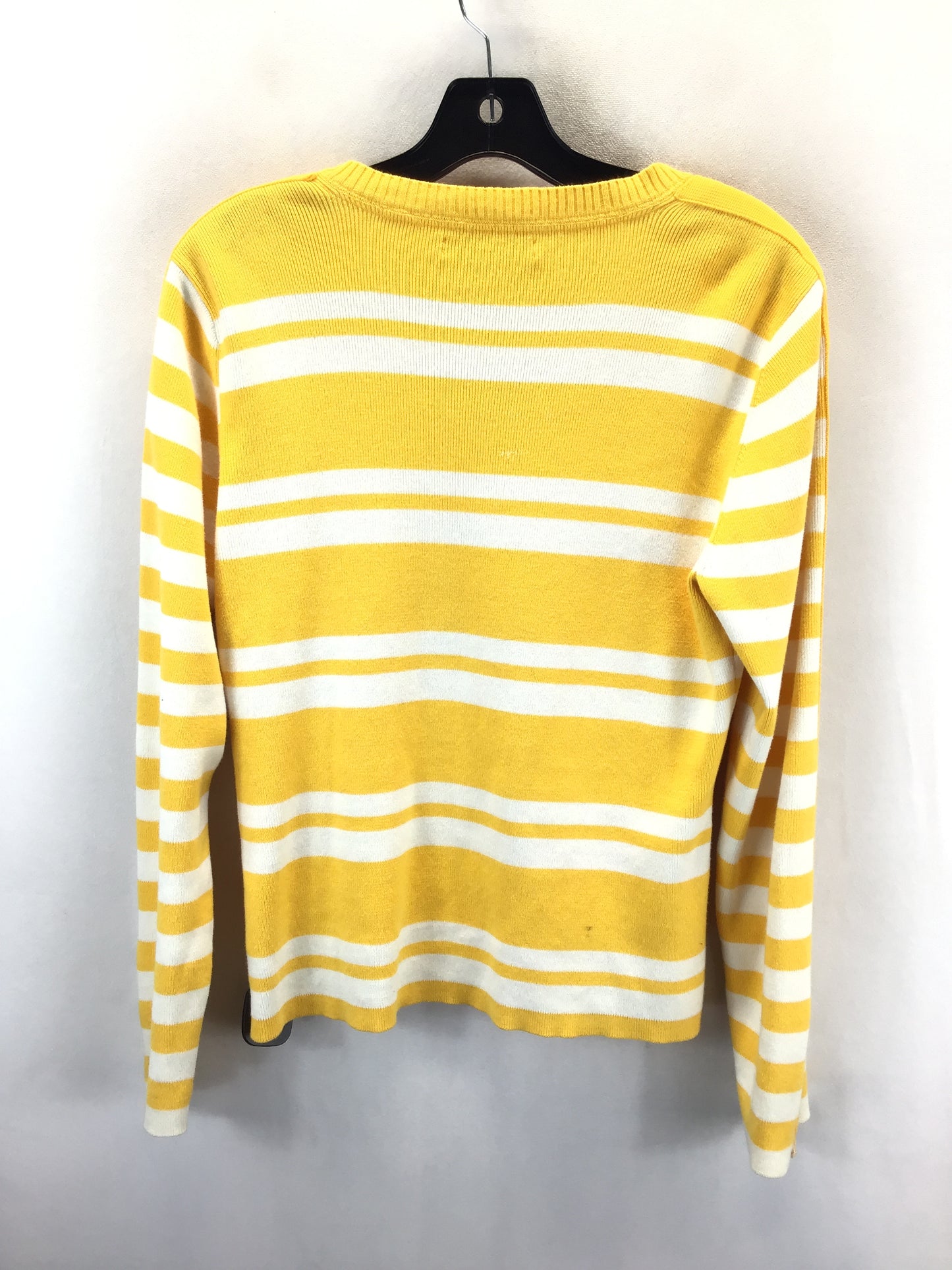 Sweater By Tommy Hilfiger In Yellow, Size: Xl